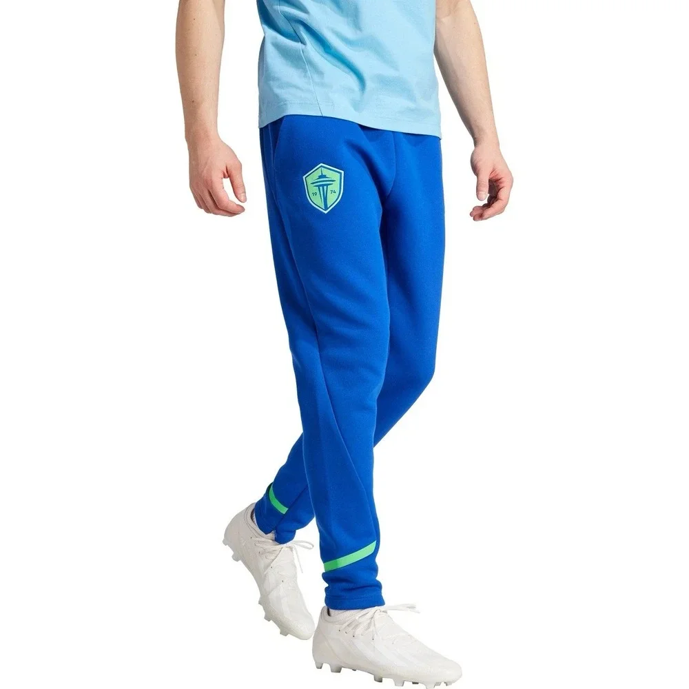 ADIDAS Men's SIZE MED SEATTLE SOUNDERS‎ TRACK PANTS / SWEATS~BLUE & GREEN~